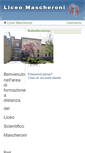 Mobile Screenshot of elearning.liceomascheroni.it